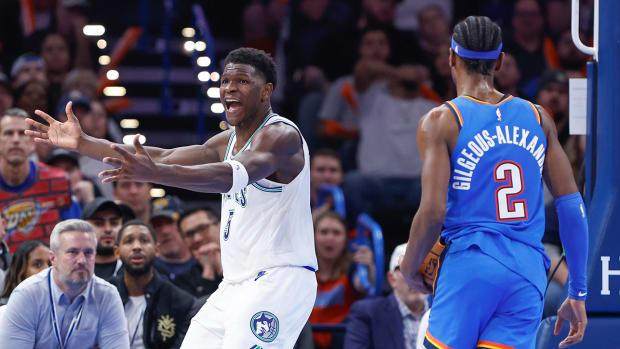 开云-SGA一人罚球超森林狼全队 爱德华兹赛后怒喷裁判